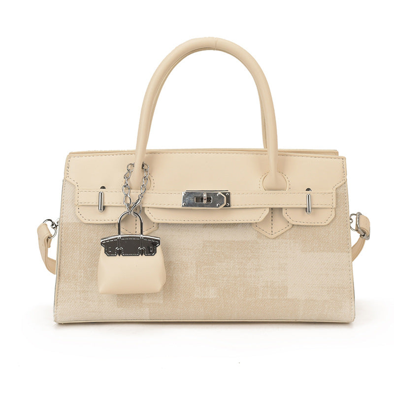 The Heritage (Modern Structured Handbag with Detachable Charm)